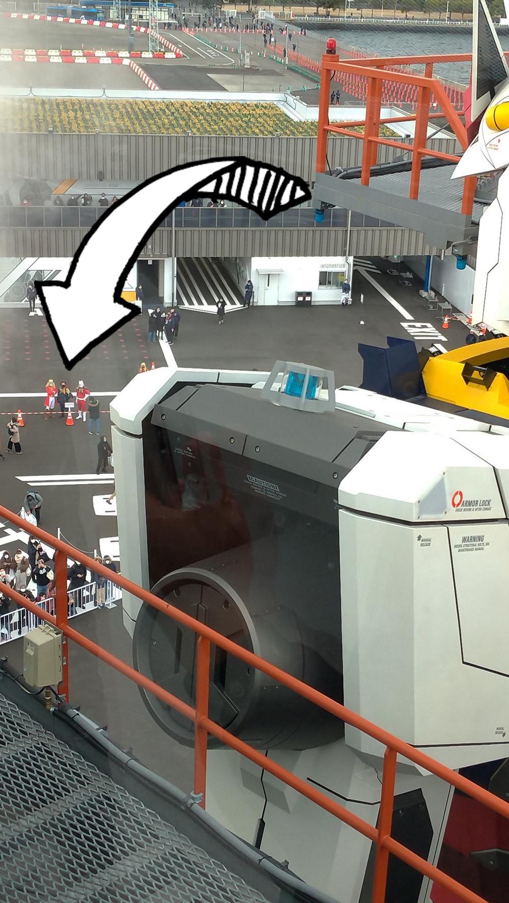 Yokohama 1 1 Movable Gundam Is Finally Officially Opened However Someone Found Suspicious Entities At The Scene Suspected To Be Spies From Zeon Twitter かざなり ふうり Zext933 Neard